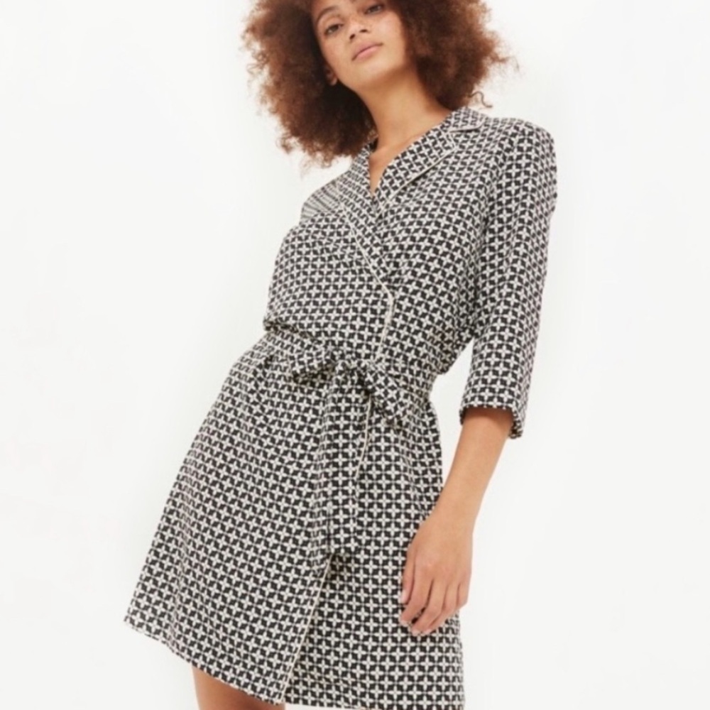Topshop Wrap Dress with Belt